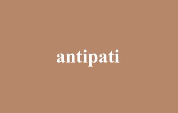 Antonim Antipati