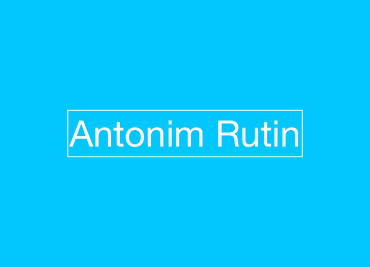 Antonim Rutin