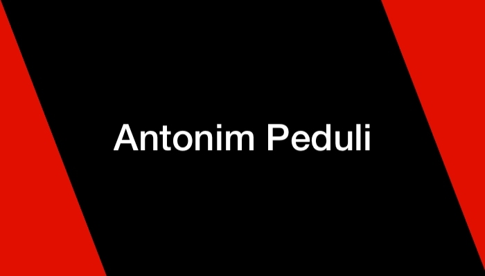 Antonim Peduli