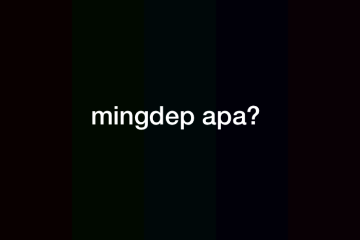 Arti Mingdep dalam Bahasa Gaul dan Contoh Penggunaannya