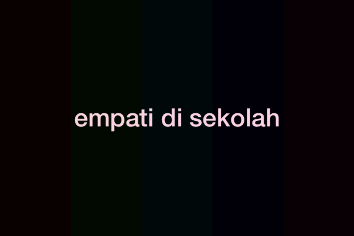 15 Contoh Sikap Empati di Sekolah secara Lengkap