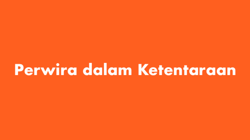 Perwira dalam Ketentaraan (Jawaban TTS)