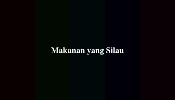 Makanan yang Silau TTS 6 Huruf, Ini Jawabannya