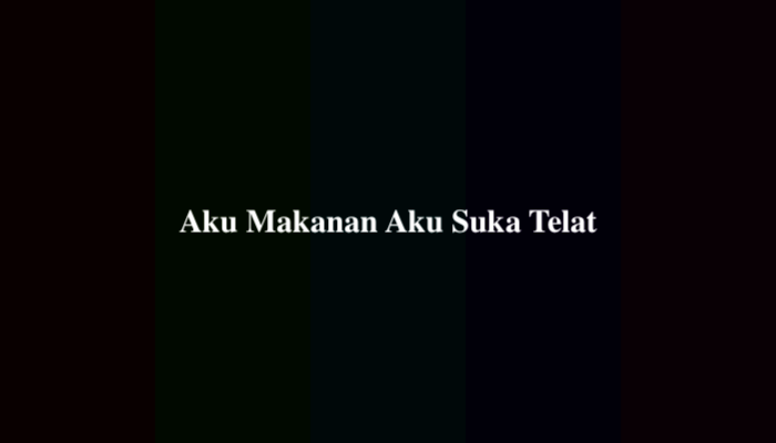 Aku Makanan Aku Suka Telat, Ternyata Ini Jawaban yang Benar