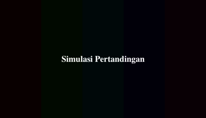 Simulasi Pertandingan, Jawaban TTS