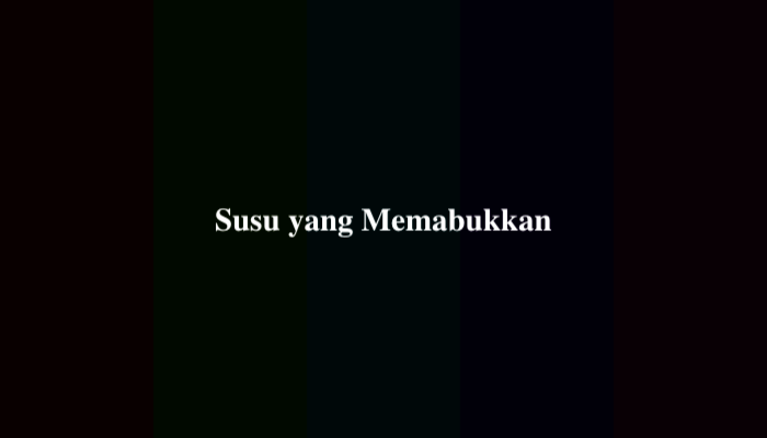 Susu yang Memabukkan, Jawaban Tebak-Tebakan / TTS Terbaru