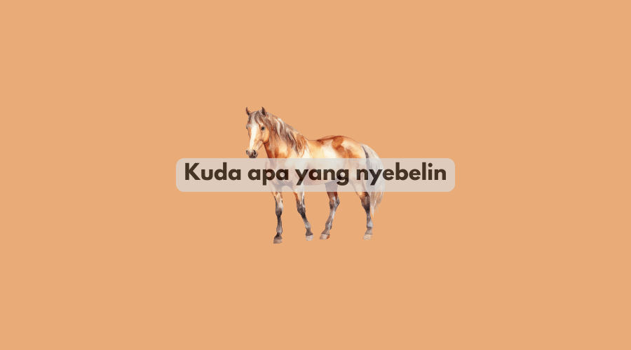 Kuda Apa yang Nyebelin Tebak-Tebakan Viral, Simak Jawabannya