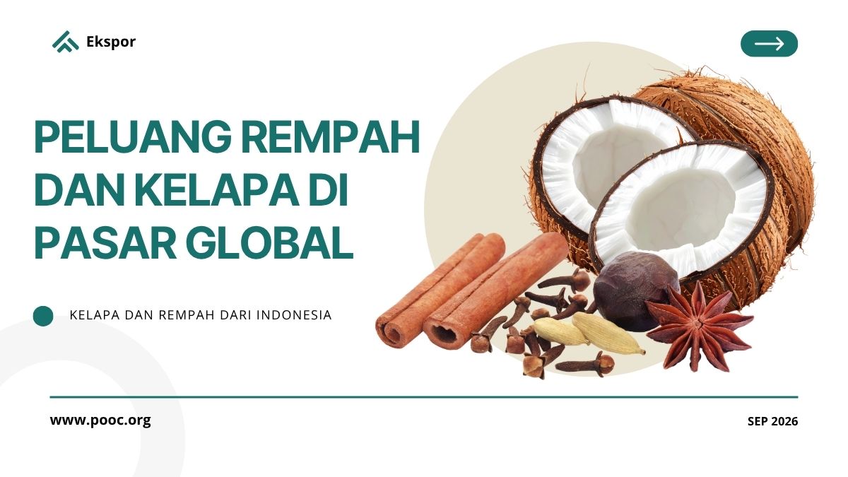 Kelapa dan Rempah Indonesia Punya Peluang Besar di Pasar Internasional
